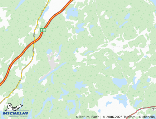 MICHELIN Sättra Södra map - ViaMichelin