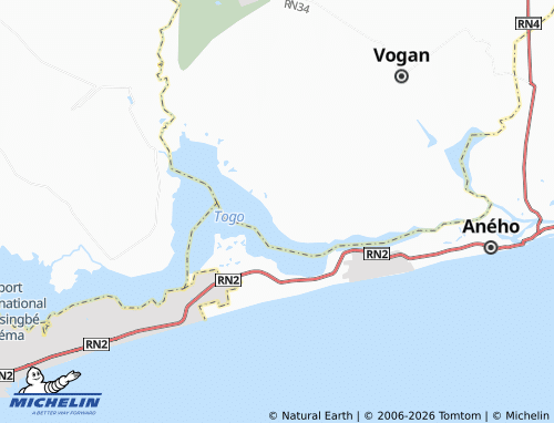MICHELIN Ekpui map - ViaMichelin