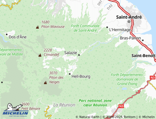 Mapa MICHELIN Îlet Bananiers - ViaMichelin