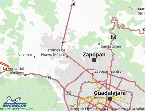 Mappa MICHELIN Lomas de San Gonzalo - ViaMichelin