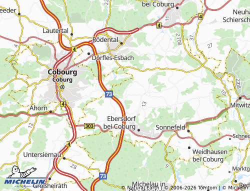 MICHELIN Oberfüllbach map - ViaMichelin