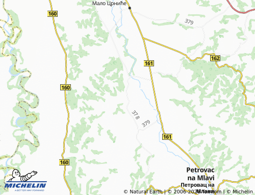 Mapa MICHELIN Vrbnica - ViaMichelin