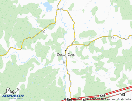 Mappa MICHELIN Centro de Doctor Coss - ViaMichelin
