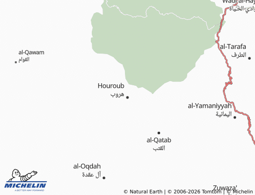 MICHELIN-Landkarte Houroub - ViaMichelin