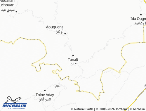 Mappa MICHELIN Tanalt - ViaMichelin