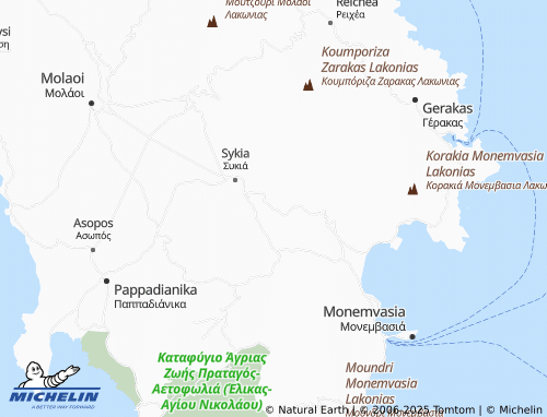 MICHELIN Angelona map - ViaMichelin