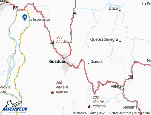 MICHELIN Carbonera map - ViaMichelin