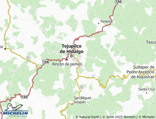 MICHELIN Rincón de Aguirre map - ViaMichelin