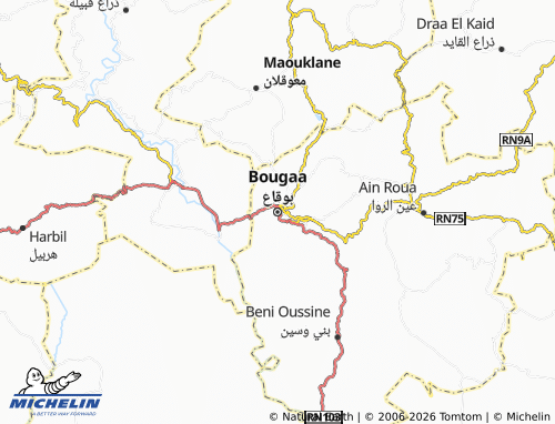 MICHELIN Bouqa' map - ViaMichelin