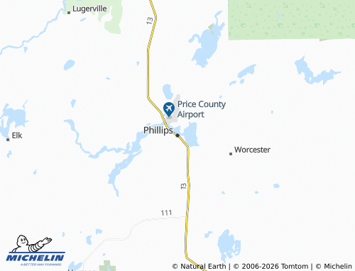 Mapa MICHELIN Phillips - ViaMichelin