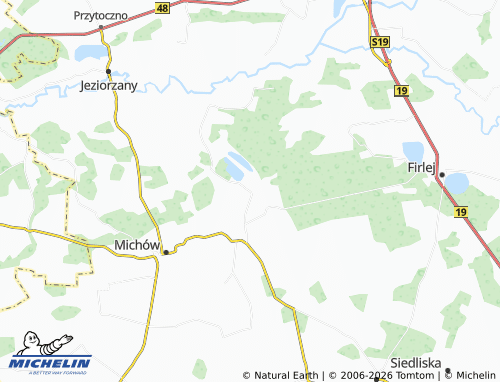 MICHELIN-Landkarte Rawa - ViaMichelin