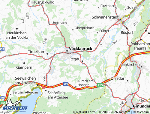 Mappa MICHELIN Schalchham - ViaMichelin