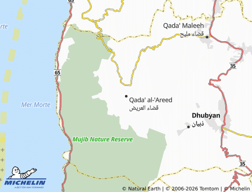 MICHELIN Al Areedh map - ViaMichelin