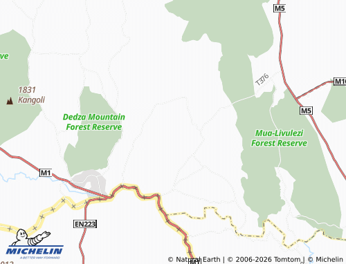 Mappa MICHELIN Nkhungumbe - ViaMichelin