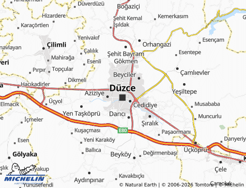 MICHELIN Kültür map - ViaMichelin