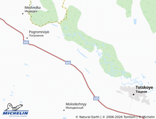 MICHELIN-Landkarte Pervoye Maya - ViaMichelin