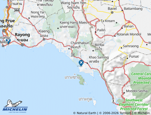 Mapa MICHELIN Amphoe Khlung - ViaMichelin