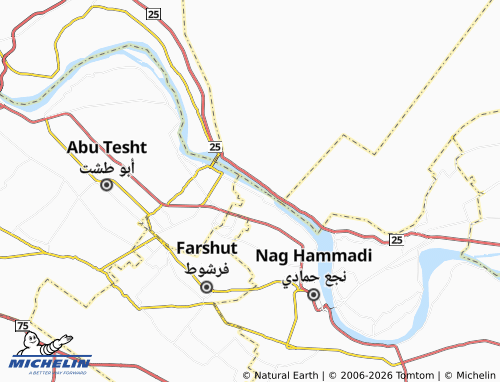 Mappa MICHELIN Naj' al-Bqeeli - ViaMichelin