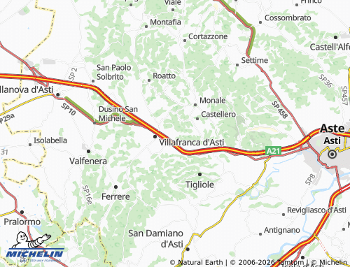 Mapa MICHELIN San Grato - ViaMichelin