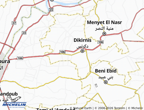 Mapa MICHELIN al-Khashashinah - ViaMichelin