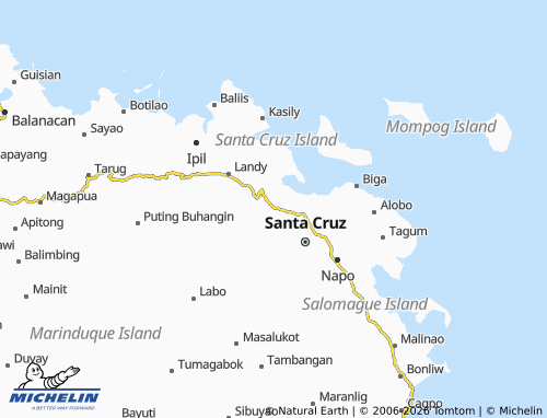 Mappa MICHELIN Manlibunan - ViaMichelin