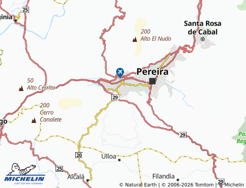 Carte MICHELIN La Nueva Villa - ViaMichelin