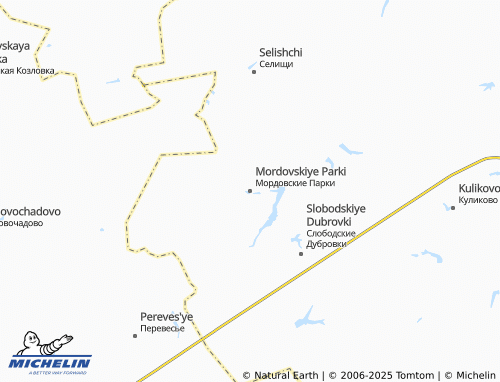 MICHELIN-Landkarte Mordovskiye Parki - ViaMichelin