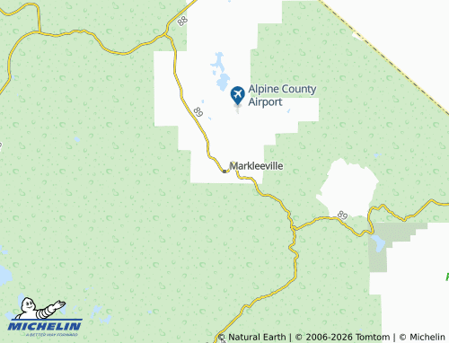 Mappa MICHELIN Markleeville - ViaMichelin