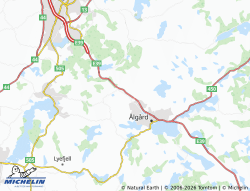 Carte MICHELIN Figgjo - ViaMichelin