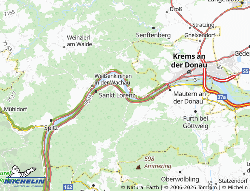MICHELIN Rossatzbach map - ViaMichelin