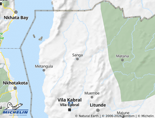 Mappa MICHELIN Sanga - ViaMichelin