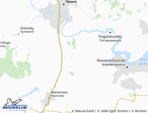 MICHELIN Yumashevo map - ViaMichelin