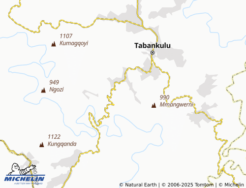 MICHELIN Taleni map - ViaMichelin