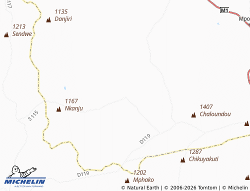 MICHELIN Mkulumimba map - ViaMichelin