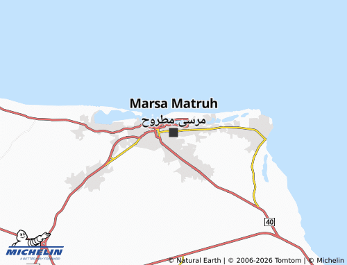 Mapa MICHELIN Marsa Matruh - ViaMichelin