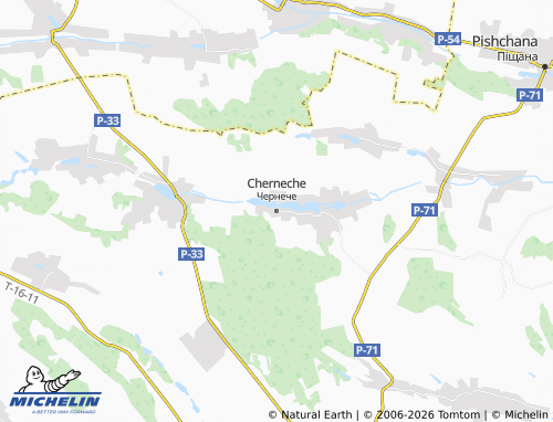 Mapa MICHELIN Cherneche - ViaMichelin