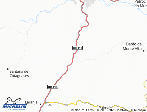 Mapa MICHELIN Bom Jesus da Cachoeira - ViaMichelin