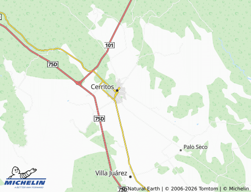 MICHELIN De Francia map - ViaMichelin