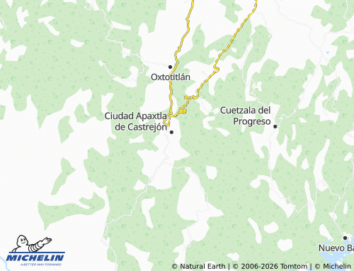 MICHELIN Lázaro Cárdenas map - ViaMichelin