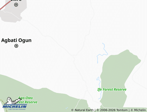 Carte MICHELIN Orile-Owu - ViaMichelin