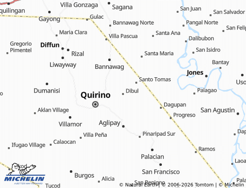 MICHELIN Dibul map - ViaMichelin