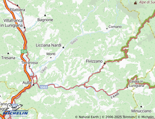 MICHELIN Magliano map - ViaMichelin