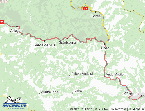 MICHELIN-Landkarte Maței - ViaMichelin