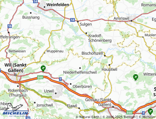 Mappa MICHELIN Dägetschwil - ViaMichelin