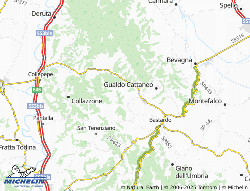 Mapa MICHELIN Casecola - ViaMichelin