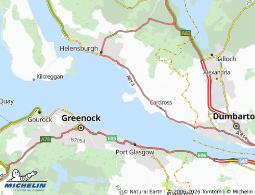 Carte MICHELIN Ardmore - ViaMichelin