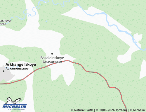 MICHELIN-Landkarte Terekly - ViaMichelin