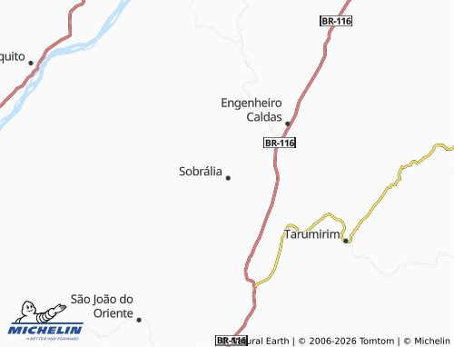 Mapa MICHELIN Nossa Senhora Aparecida - ViaMichelin