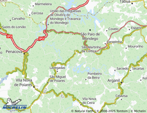 Mapa MICHELIN Sobreira - ViaMichelin