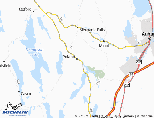 Mappa MICHELIN Poland - ViaMichelin
